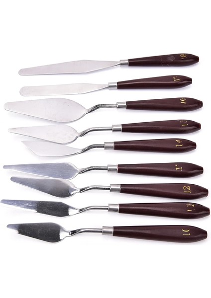 No.15 Tarzı Paslanmaz Çelik Boyama Paleti Kazıma Araçları Kürek Spatula Yağlıboya Bıçağı Sanatçı Aracı Ofis Okul Malzemeleri Için (Yurt Dışından) fiyatları