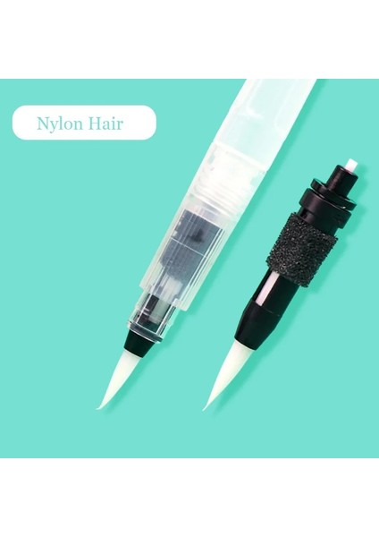 Düz Uç Sml Stili Pcs Doldurulabilir Boya Fırçası Su Renk Fırçası Yumuşak Suluboya Fırçası Mürekkep Kalem Boyama Kaligrafi Çizim Sanat Malzemeleri Için (Yurt Dışından) fırsatları