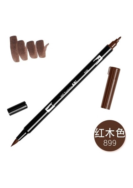 NO.899 Stili Professionl Tombow Ab-T Japaolors Sanat Fırça Kalem Çift Kafaları Su Renk Marker Kalem Çizim Boyama Kırtasiye Için (Yurt Dışından)