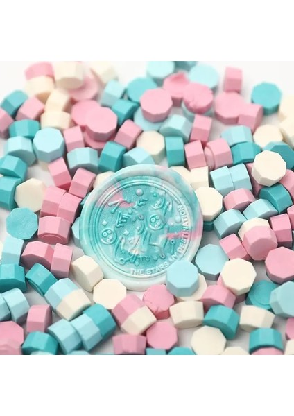 23-50PCS Tarzı Çanta Vintage Mühür Mumu Mix Renk Balmumu Boncuk Macaron Renk Sekizgen Mühür Pullar Zarf Düğün Davetiyeleri Dıy Malzemeleri (Yurt Dışından) fırsatları