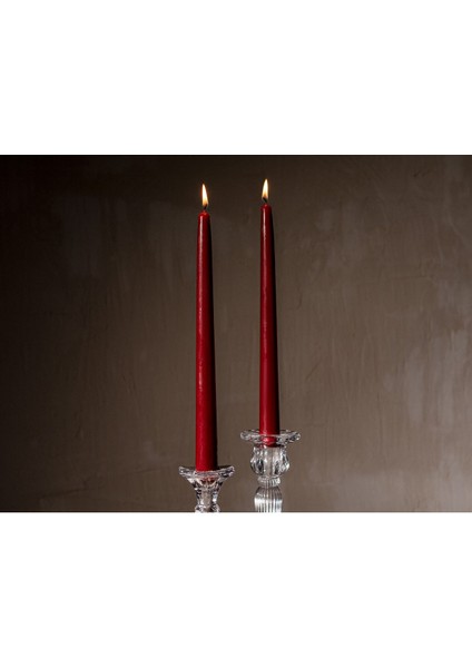 Répertoire Le Cadeau Şamdan Mum - Kırmızı - 25 Cm