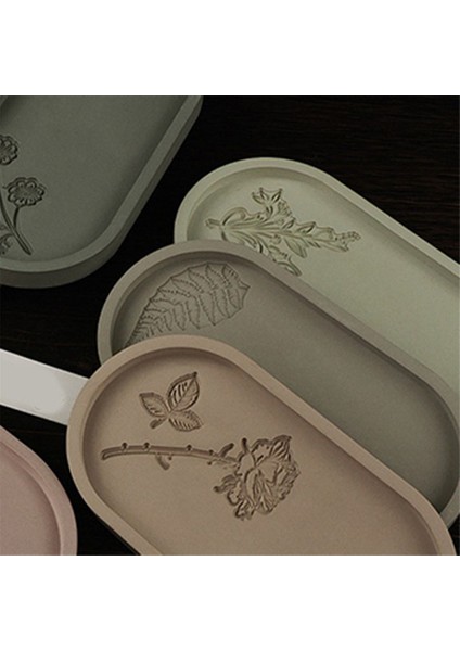 7 Adet Oval Saklama Tepsisi Çimento Silikon Kalıp Dıy Gül Çiçek Kelebek Oyma Bardak Altlığı Kalıbı Reçine Beton Alçı Kalıp (Yurt Dışından) fırsatları