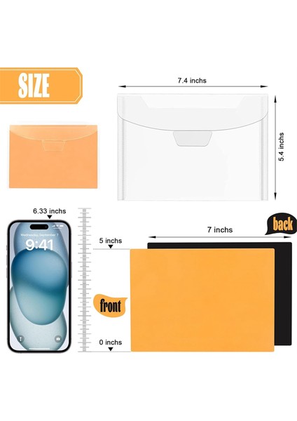 16 Adet Damga ve Kalıp Saklama Çantası ve Manyetik Sayfa - Kesme, Scrapbooking, El Sanatları Kalıplarını Saklama Için Kalıp Saklama Seti - Turuncu (Yurt Dışından) modelleri