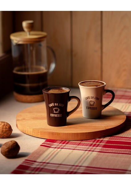 Saveur 2'li Espresso Seti - Renkli - 75 ml