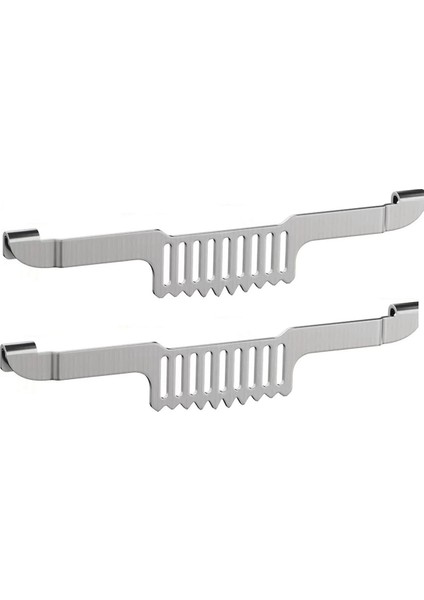 2x Izgara Spatula Tutucu, Paslanmaz Çelik Izgara Barbekü Alet Tutma Rafı, Kamp Şefi, Manyetik Yok (Yurt Dışından)