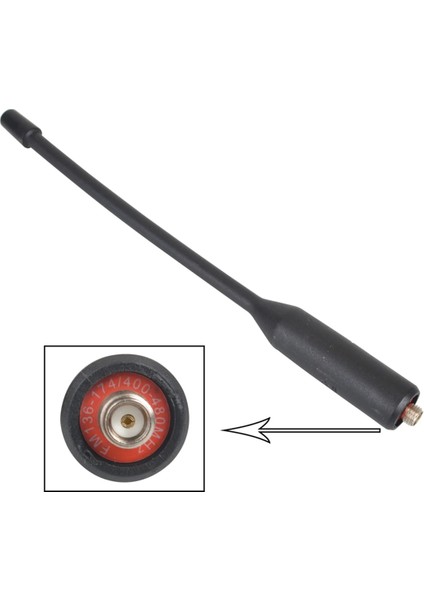 Walkie Talkie Uv-K5 Anten Sma-Dişi Çift Bantlı Merkezi Frekans 144/430MHZ Taşınabilir Radyo Anteni Quansheng Uv-K5 Için (Yurt Dışından) modelleri