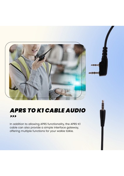 Aprs - K1 Kablo Ses Arabirim Hattı Telsiz Bağlantı Kablosu Aprspro Aprsdroid Için (Yurt Dışından) fiyatları