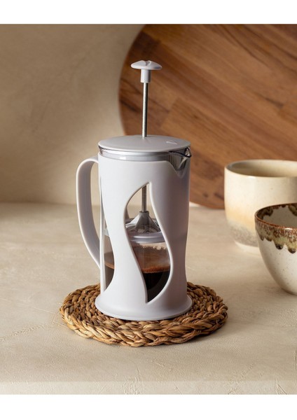Berthe French Press - Soft Gri - 500 ml 500 cc Cam