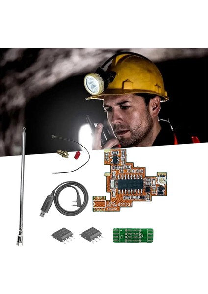 SI4732 V5.0 Fpc Modülü + 2X2M Çip + Anten Tam Kit Çoklu Sistem Quansheng Uvk5 Uvk6 Hf Kısa Dalga Tam Bant Alımı Için (Yurt Dışından)