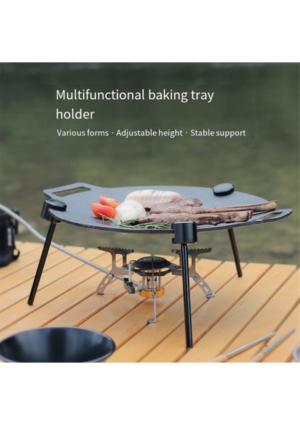 Çıkarılabilir Izgara Dikey Tripod Izgara Barbekü Izgarası Alüminyum Alaşımlı Braket Barbekü Tripod Standı Açık Hava Izgarası (Yurt Dışından) modelleri