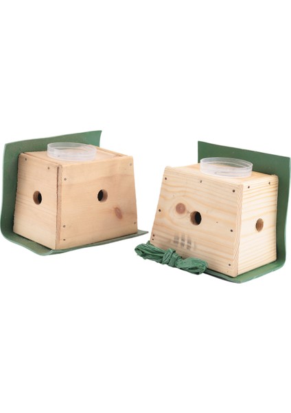 Marangoz Arı Tuzağı, En Iyi Arı Ahşap Tuzakları. 2 Paket Arı Tuzakları, Patio, Açık Hava (Yurt Dışından)