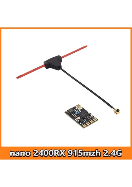 Fpv Elrs Alıcısı 2.4ghz Açık Kaynaklı Rc Model Uzun Menzilli Nano 2400RX Sabit Kanatlı Uzun Menzilli Uçak Alımı (Yurt Dışından)