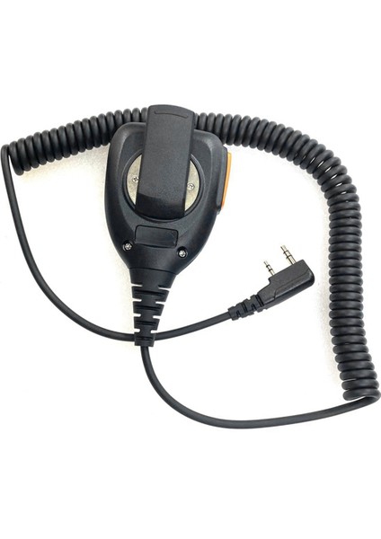 Uv-5r Telsiz Için Açık Hava Yüksek Güçlü Su Geçirmez El Mikrofonu Makine Konuşma Mikrofonu (Yurt Dışından)