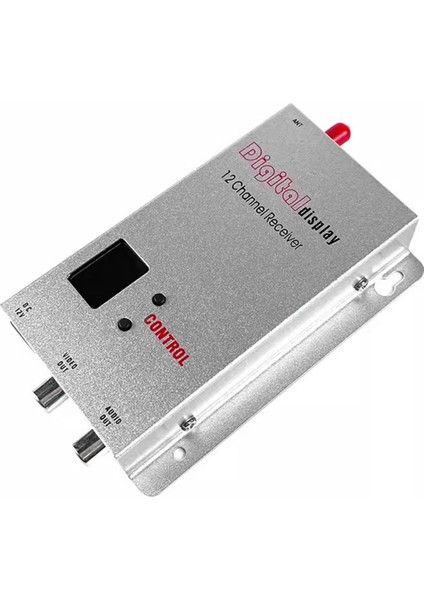 1.2g 1.5W Fpv Vrx Alıcı + Y Tipi Anten/anten 12CH 1500MW Uzun Menzilli Fpv Drone Rc Modeli Için Ses Video Alıcısı (Yurt Dışından)