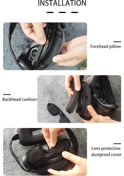 Djı Avata 2 Goggles 3 Gözlük Toz Gölgeleme Pedi Için Lens Koruma Kılıfı (Yurt Dışından) modelleri