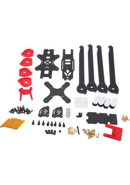 Xl9 9 Inç Karbon Fiber Çerçeve + Baskı Kiti Rafı 390 mm Dingil Mesafesi Desteği 2212 2213 2216 Motor Fpv Drone Quadcopter Için (Yurt Dışından)