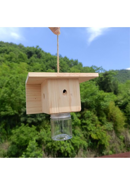 Ahşap Marangoz Arı Tuzağı Dış Mekan Ahşap Delici Arı Tuzağı Marangoz Arı Tuzakları Dış Mekan Asılı Böcek Tuzakları Kaldırır (Yurt Dışından) fiyatları