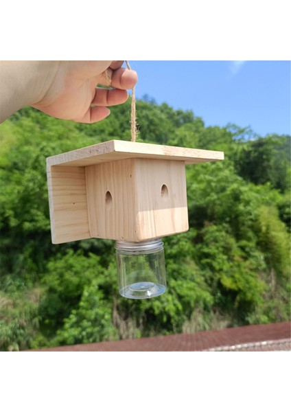 Ahşap Marangoz Arı Tuzağı Dış Mekan Ahşap Delici Arı Tuzağı Marangoz Arı Tuzakları Dış Mekan Asılı Böcek Tuzakları Kaldırır (Yurt Dışından) modelleri