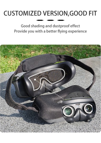 Djı Avata 2 Goggles 3 Gözlük Toz Gölgeleme Pedi Için Lens Koruma Kılıfı (Yurt Dışından) fırsatları
