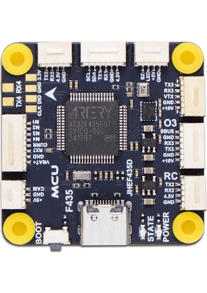 Jhemcu AT32 F435 Uçuş Kontrolörü GF30 F435 Fpv Yarış Drone Uçuş Kontrolörü Için (Yurt Dışından)