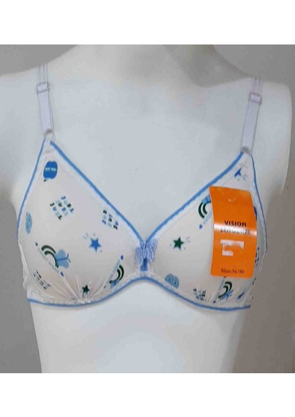 Vısıon Lıngerıe Kız Çocuk Alıştırma Sütyen 2'li Paket 12-13 Yaş