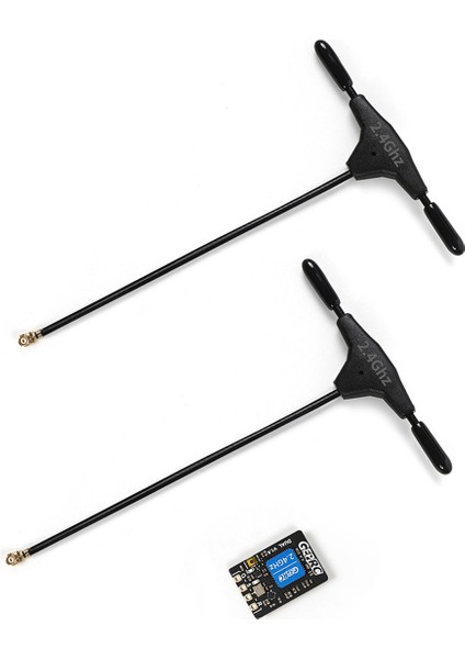 Geprc Elrs Dual 2.4g Çeşitlilik Alıcısı Expresslrs 2.4g Aksesuarı Fpv Freestyle Rc Yarış Drone'u Için (Yurt Dışından)