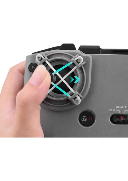 Djı Mini 3 Pro/mavic 3/air 2s/air 3 Drone Uzaktan Kumanda Joystick Braketi Mini 2 Rc-N1/n2 Için Rocker Damper (Yurt Dışından)