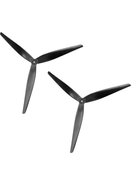 Hqprop 1 Çift 13X9X3V2 13 Inç Cw Ccw 3 Kanatlı/üç Kanatlı Siyah Pervane Fpv Pervane (Yurt Dışından)