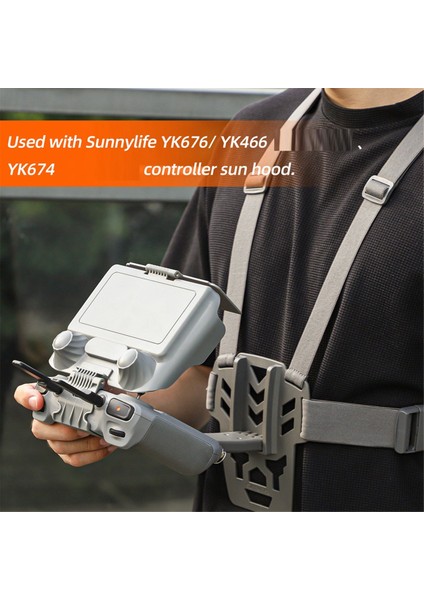 Sunnylıfe Drone Uzaktan Kumanda Braketi Göğüs Kayışı Rc 2/1 Karın Destek Braketi Uzaktan Kumanda Braketi Göğüs Kayışı (Yurt Dışından) modelleri
