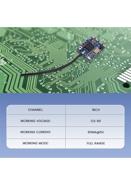 Jumper Elrs Aıon Rx Mını Se 2.4ghz 16CH Alıcı Rc Drone Için 2.4 Mod 5km Menzilli Verici ile Uyumlu (Yurt Dışından) fiyatları