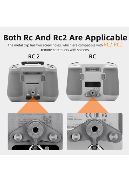Djı Rc2/rc Uzaktan Kumanda Için Kayış Tokası Tutucusu Ekran Montaj Tahtası Kanca Braketi Mini 4 Pro Drone Aksesuarları Için (Yurt Dışından) fırsatları