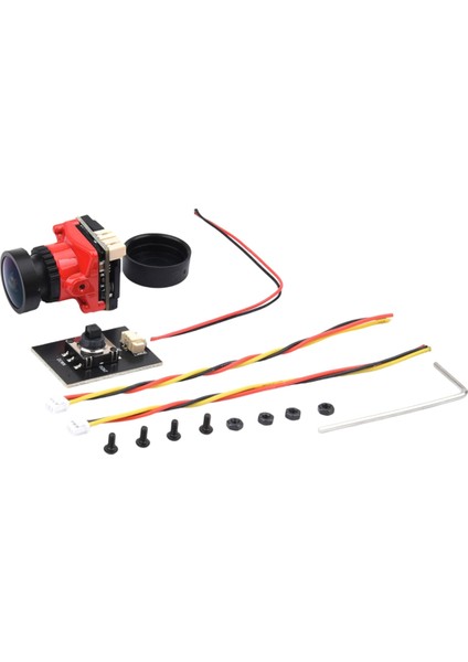 Mista Ratel Fpv Kamera 2000TVL 2.1mm Lens 5mp Gece Görüş Kamerası Ntsc ve Pal Osd ile Değiştirilebilir Rc Fpv Iha'ları Için (Yurt Dışından)