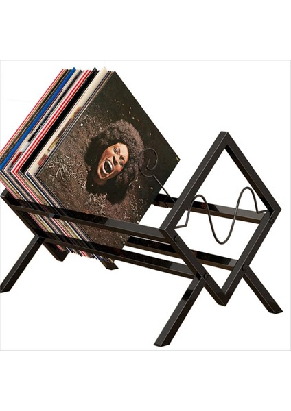 Plak Rafı, Masaüstü Kitap ve Dergi Rafı, Metal Sergileme Rafı, CD Plak Çok Amaçlı Düzenleyici, Depolama Rafı (Yurt Dışından)