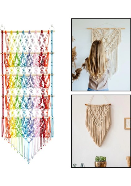 Asılı Düzenleyici Peluş Oyuncak Depolama Doldurulmuş Hayvan Ağı Hamak Boho Makrome Ev Yatak Odası Kitaplar Çocuklar Banyo Oyuncakları (Yurt Dışından) modelleri
