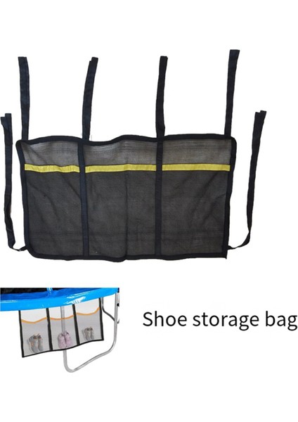 Trampolin Ayakkabı Depolama Trampolin Depolama File Çantası Çoğu Trampolin, Fitness Trampolin Zıplama File Cep (Yurt Dışından)