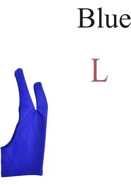 Mavi-L Herhangi Bir Gra Çizim Tableti Için Sanatçı Çizim Eldiveni 3 Renk 2 Parmak Kirlenme Önleyici, Hem Sağ Hem De Sol El Için Ücretsiz Seçti (Yurt Dışından)