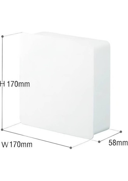 Duvara Asılı Veranda Anahtar Rafı Mıknatıs Rafı Anahtar Dolabı Anahtarlık Tutucu Düzenleyici Beyaz (Yurt Dışından) fırsatları
