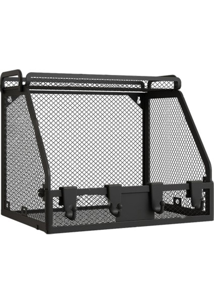 Mutfak Için Asılı Meyve Sepeti, Mutfak Düzenleyicileri ve Depolama Patates Soğan Depolama Duvar Depolama Sepetleri Kiler Siyah (Yurt Dışından)