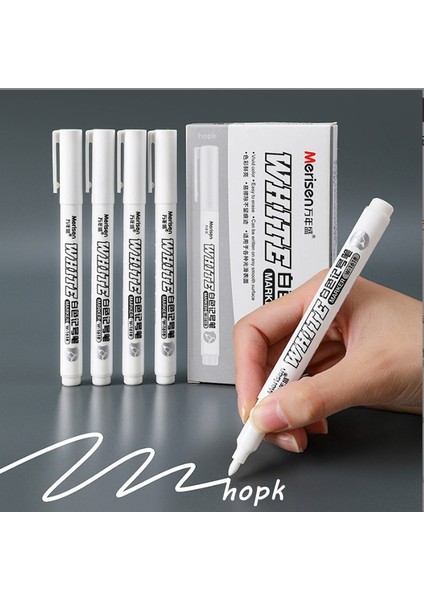 3.5 Mm-1 Bilgisayar Stili Beyaz Marker Kalem Alkol Boya Yağlı Su Geçirmez Lastik Boyama Grafiti Kalemler Kumaş Ahşap Deri Işaretleyici Için Kalıcı Jel Kalem (Yurt Dışından) fiyatları