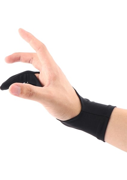 Açık Cam Göbeği Sanatçı Çizim ve Kalem Grafik Tablet Pad Için Parmak Kirlenme Önleyici Eldivenler (Yurt Dışından) fırsatları