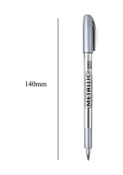 1gümüş Tarzı Metalik Kalem Altın Gümüş Reçine Çizim Kalem Akrilik Boya Dıy Epoksi Reçine Kalıp Vurgulamak Kalıcı Marker El Yapımı Crfat Malzemeleri (Yurt Dışından)
