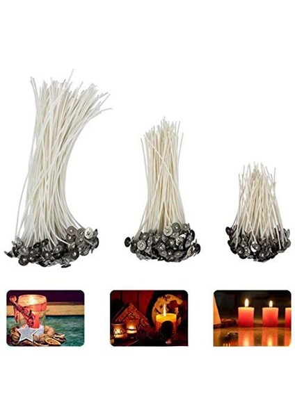 10CM Tarzı 2. Andle Fitiller Dumansız Balmumu Saf Pamuk Çekirdek Dıy Mum Yapımı Için Fitiller Parti Malzemeleri Mum Aksesuarları (Yurt Dışından) fiyatları