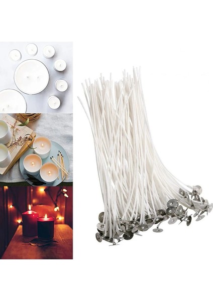 10CM Tarzı 2. Andle Fitiller Dumansız Balmumu Saf Pamuk Çekirdek Dıy Mum Yapımı Için Fitiller Parti Malzemeleri Mum Aksesuarları (Yurt Dışından) modelleri