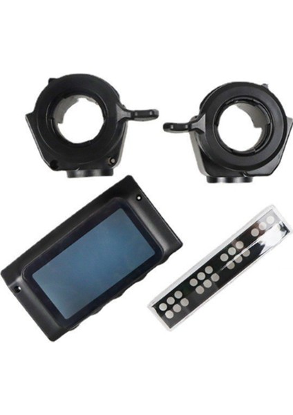 8 Inç Kugoo S1/s2/s3 Elektrikli Scooter LCD Ekran Monitör Kapağı Işık Koruması Gaz Fren Başparmak Kolu ile (Yurt Dışından) fiyatları