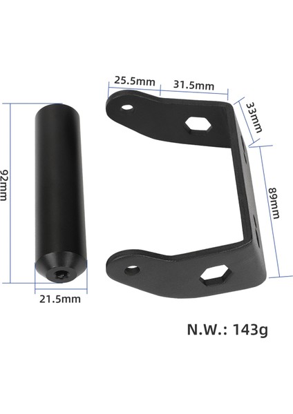 Dualtron Victor Thunder Ultra Eagle Spider Elektrikli Scooter Aksesuarları Siyah Için Arka Braket Sap Takımı (Yurt Dışından) fiyatları