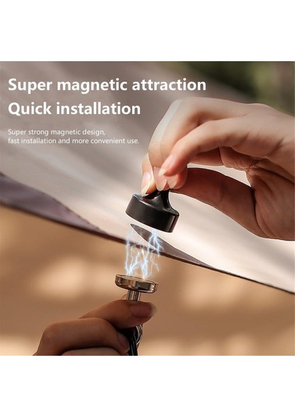 Kamp Manyetik Kancaları, Karabinalı Mıknatıslı Klips Askısı, Çadır Gölgelik Manyetik Kancaları, Kamp Yürüyüş Seyahat Için Uygun (Yurt Dışından) fiyatları