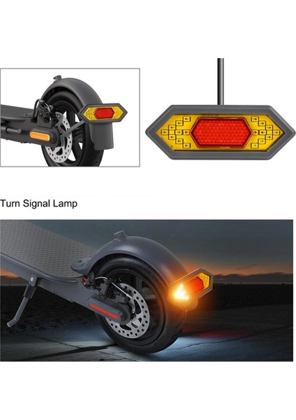 Elektrikli Scooter Arka Stop Lambası Scooter Arka Lambası M365/PRO Kickscooter Aksesuarı (Yurt Dışından) fiyatları