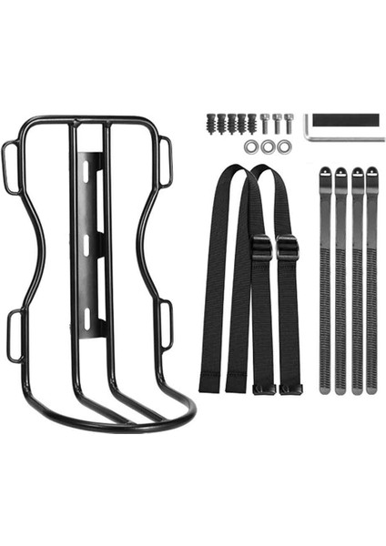 Elektrikli Scooter Ön Çanta Gidona Destek Tutucu Evrensel M365 Scooter Siyah (Yurt Dışından)