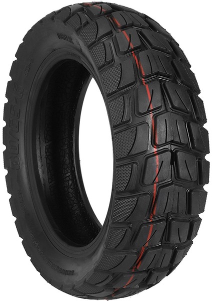 11 Inç Tuovt Kalın Aşınmaya Dayanıklı 90/55-6.5 Lastik Elektrikli Scooter Sürüş Off-Road Vakum Lastiği (Yurt Dışından)