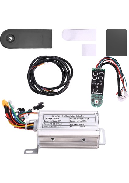 36V 350W Fırçasız Kontrol Cihazı + Bluetooth Ölçer + Xiaomi M365/M365 Pro Elektrikli Scooter Için Uzatma Kablosu Seti (Yurt Dışından) fiyatları